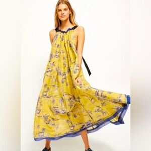 Free People Tropical Toile Maxi Dress